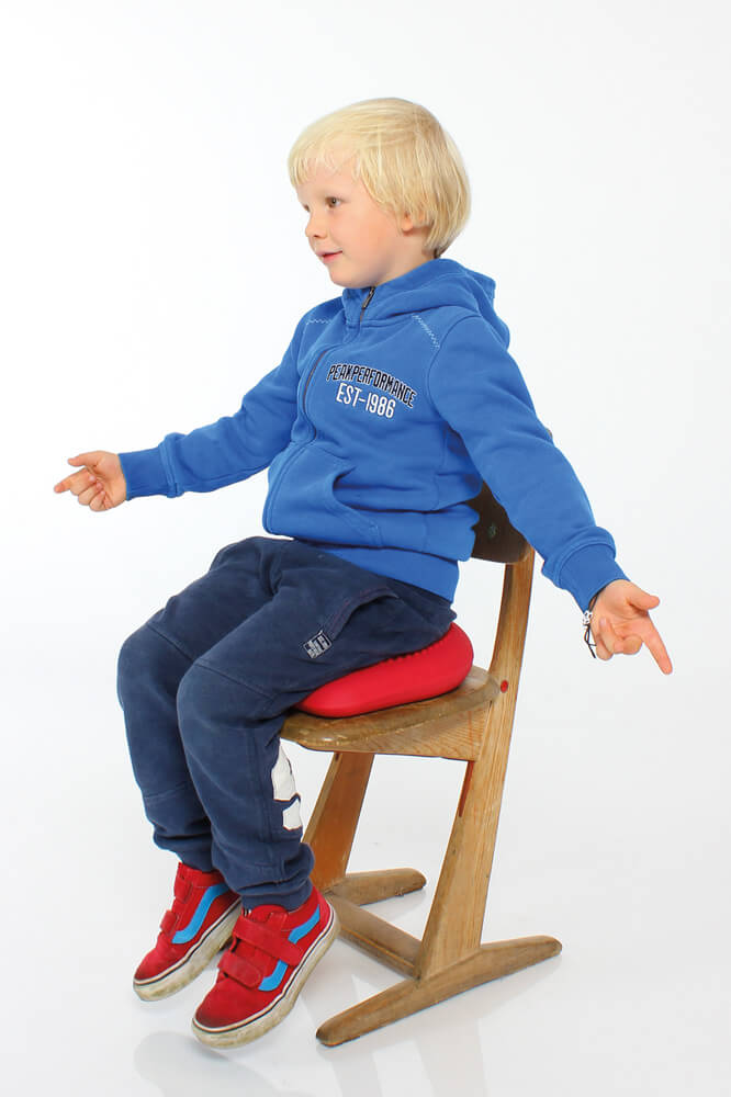 Togu® Dyn Air® Keil Ballkissen Kids rot