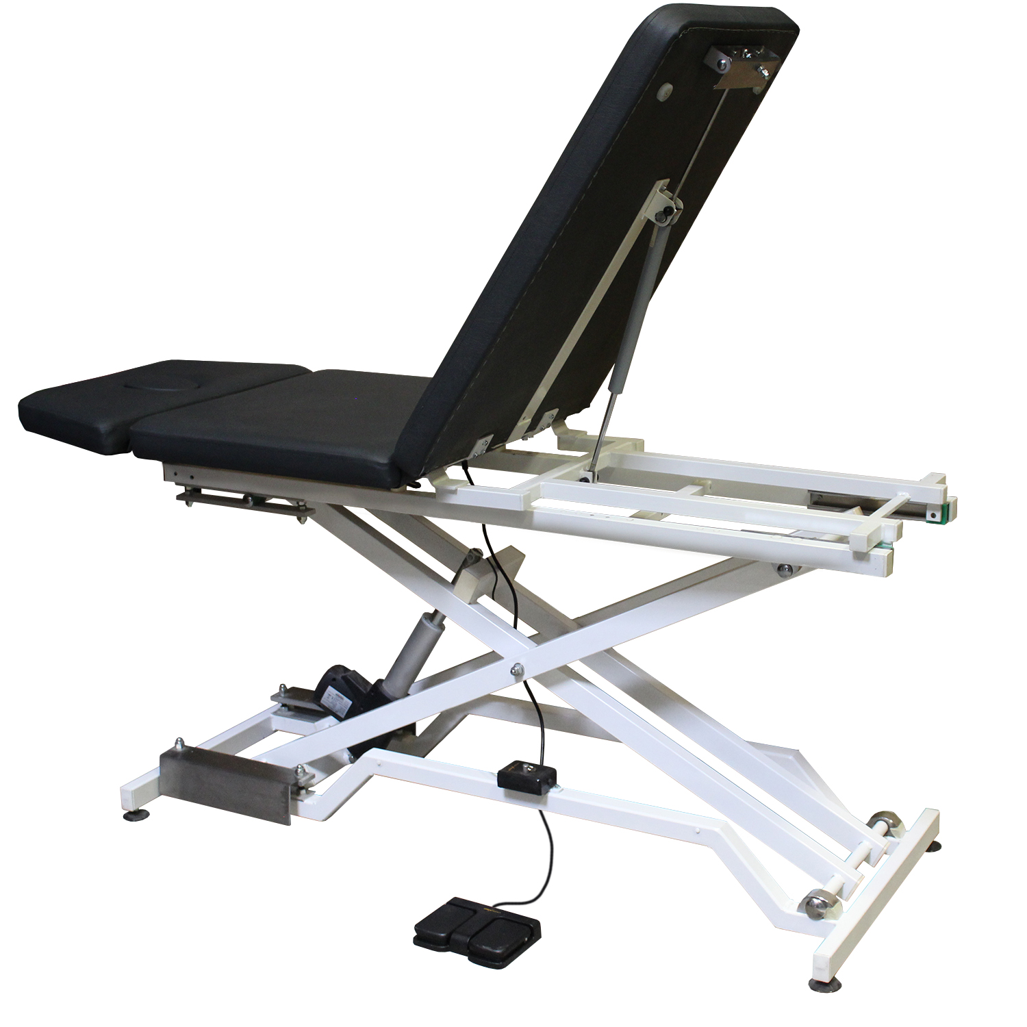 Therapieliege 3-tlg, Elektrik, mit neuem Motor u. Strombox 