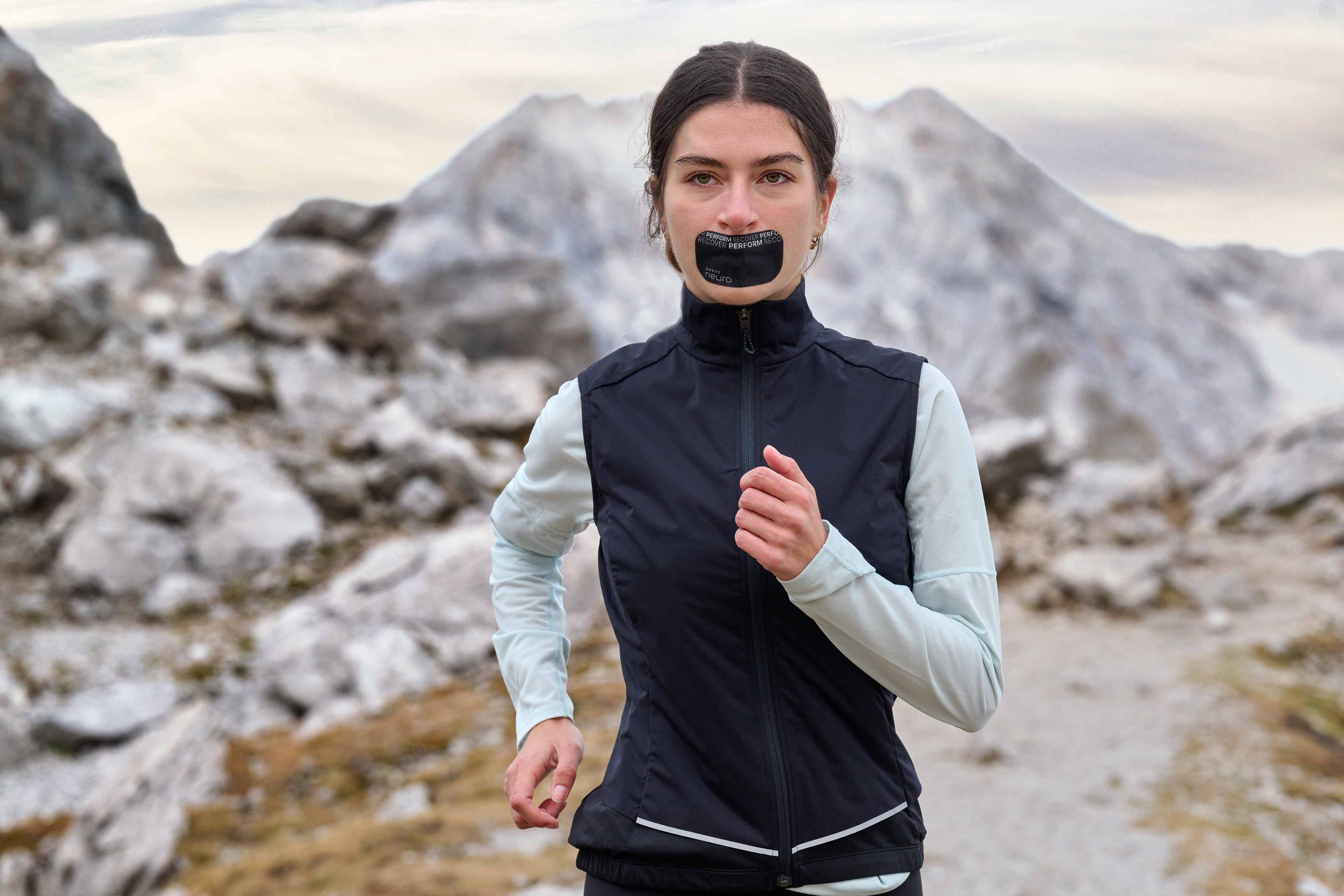 ARTZT neuro Mouth Tape Performance schwarz