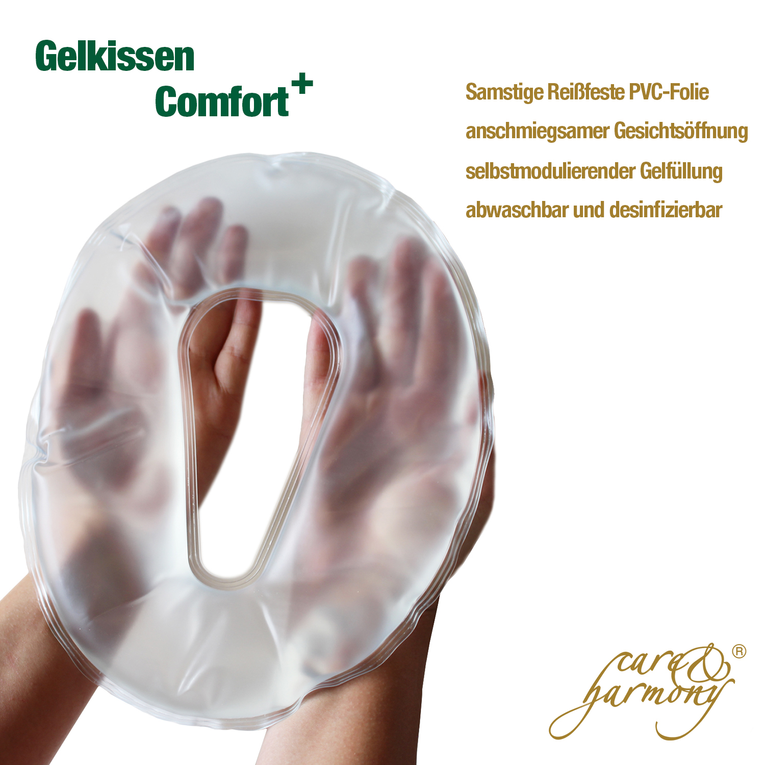 care & harmony® gel.kissen. comfort+ 