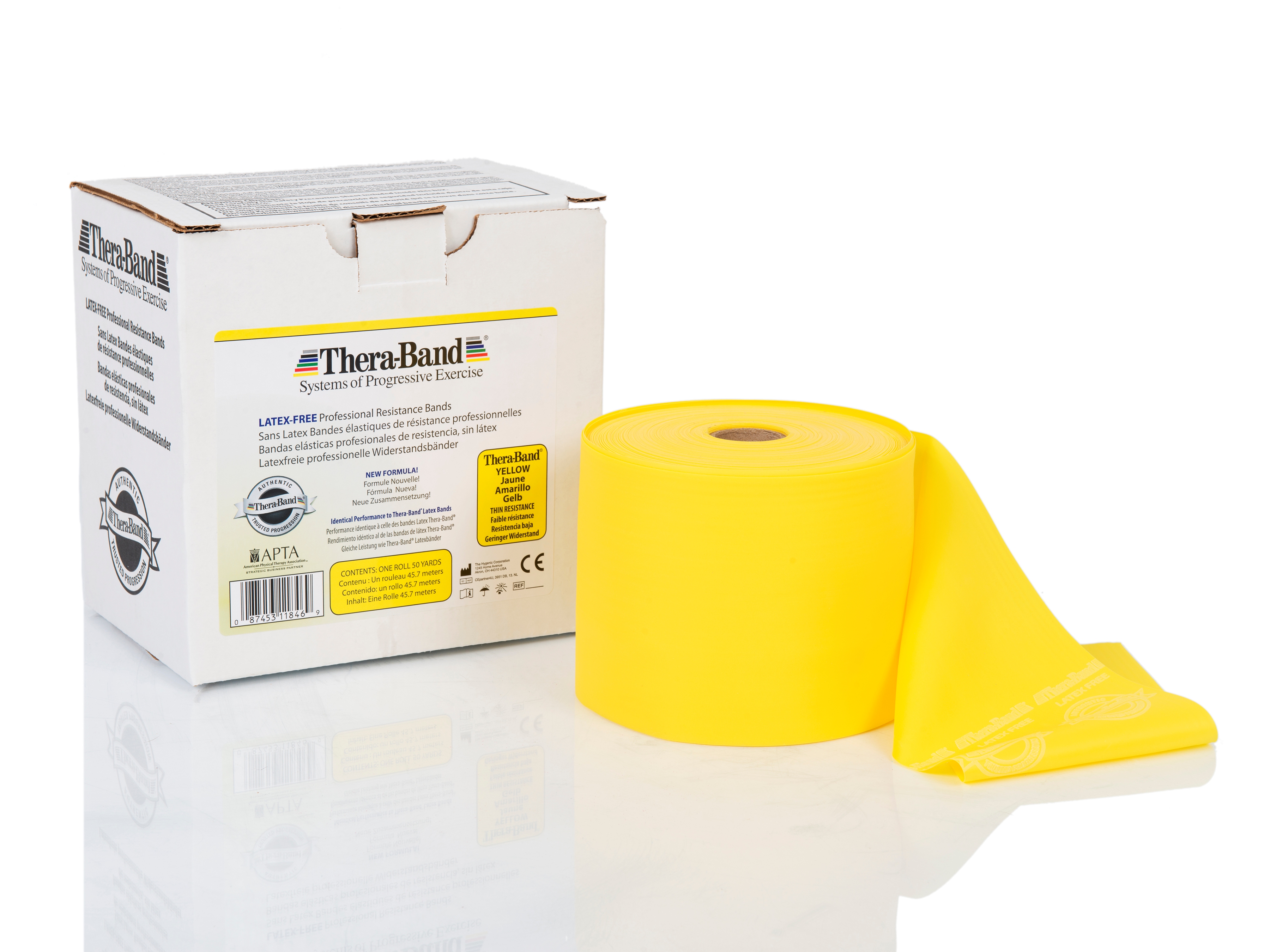 TheraBand® Latexfrei Übungsband, ca. 45 m x 10,5 cm 