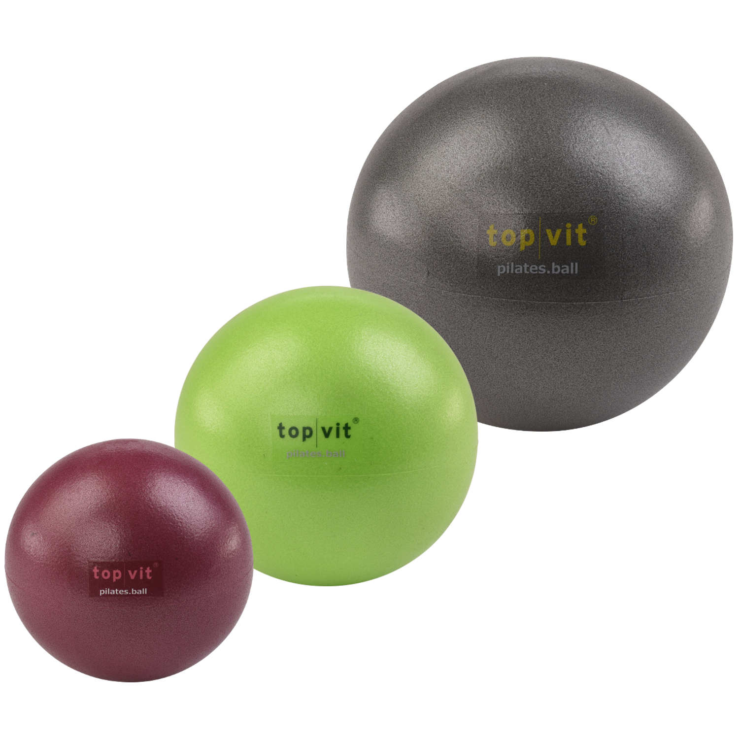 top | vit® pilates.ball brombeere, ca. Ø 18 cm