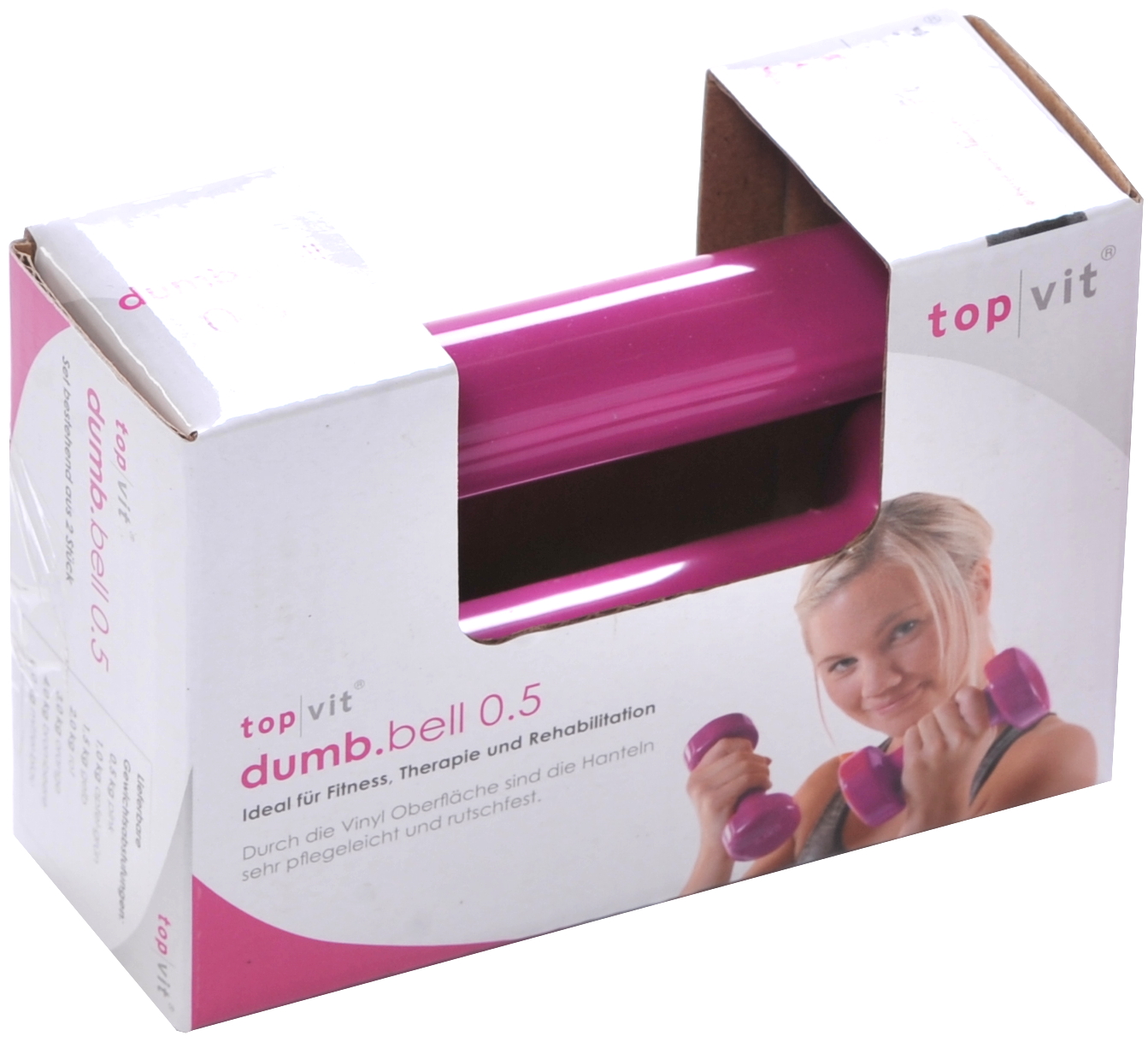 top | vit® dumb.bell 0,5 - pink