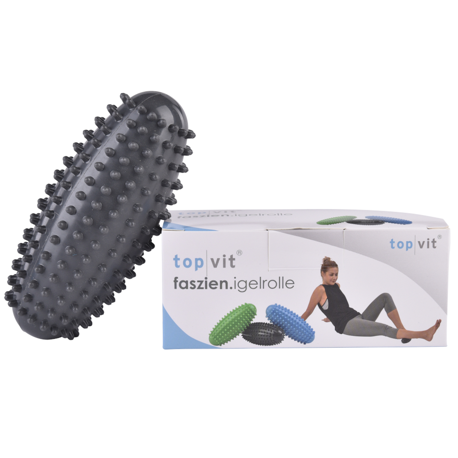 top | vit® faszien.igelrolle graphit