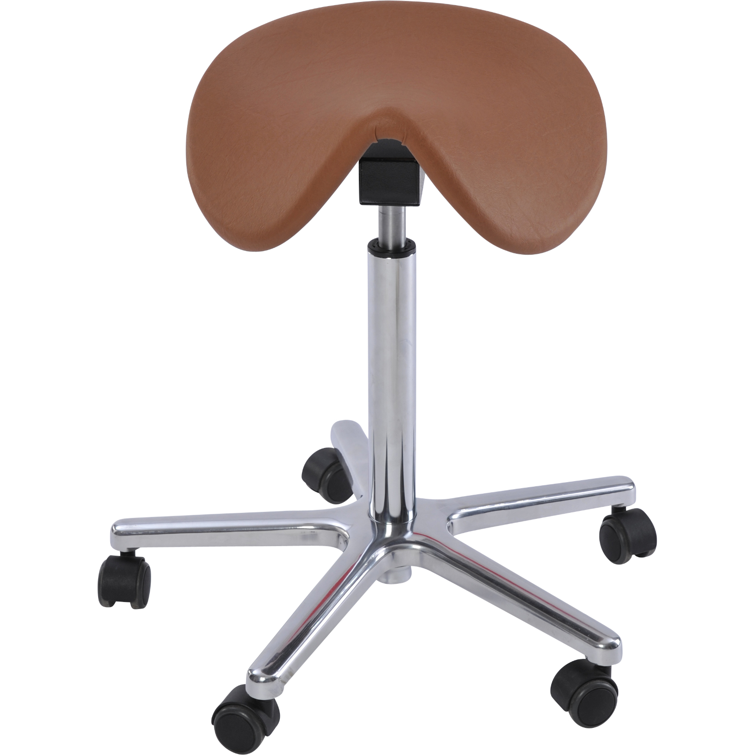 Reitersattelhocker mit Neigungsverstellung, Aluminium, 60-86 cm bordeaux