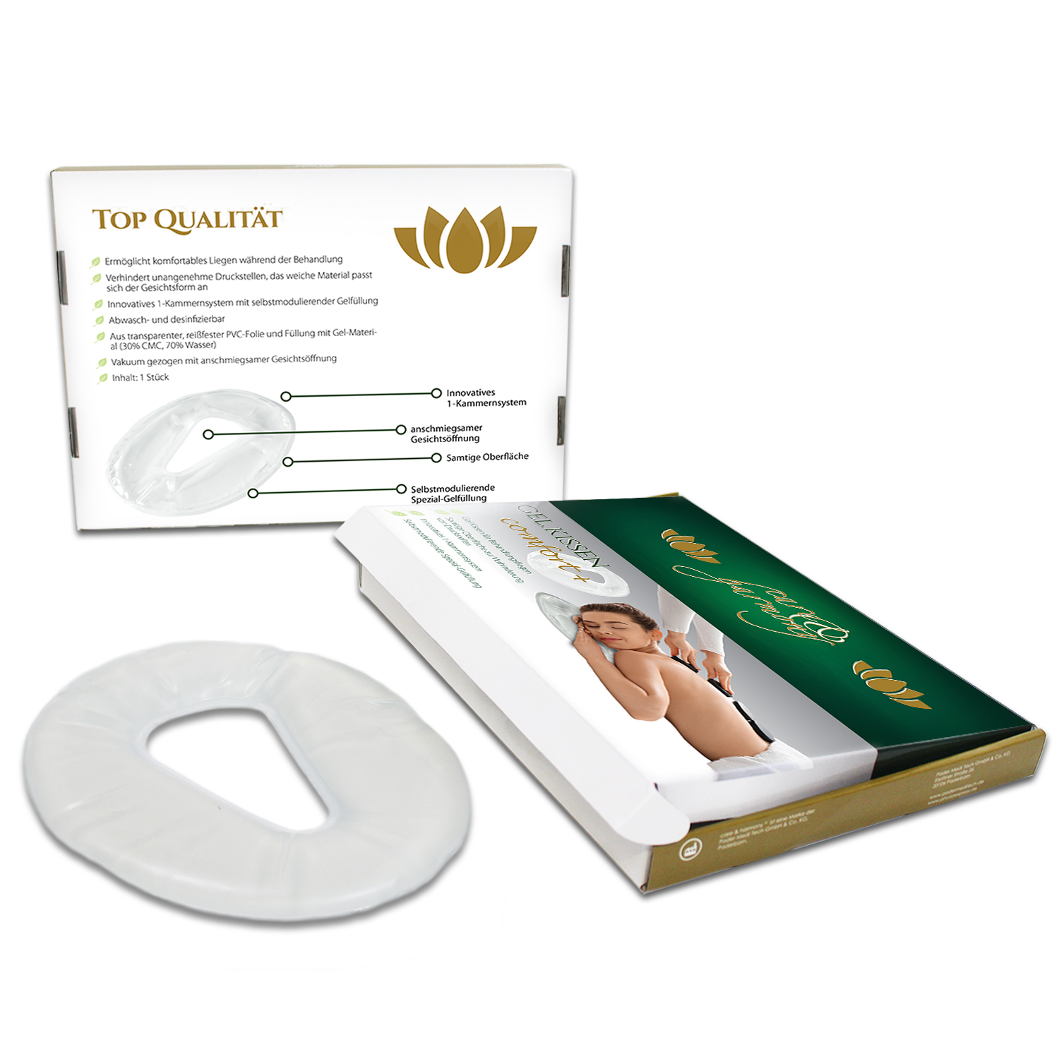 care & harmony® gel.kissen. comfort+ 