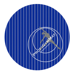 ProfiGymMat® Professional 180 blau | 1,5 cm | mit Ösen