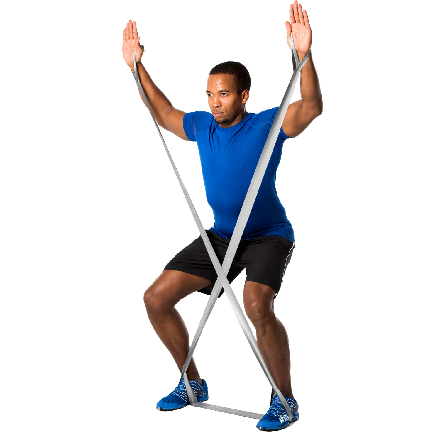 TheraBand® CLX Band, mit 11 Schlaufen, 2,0 m grün - stark (2,1 kg)