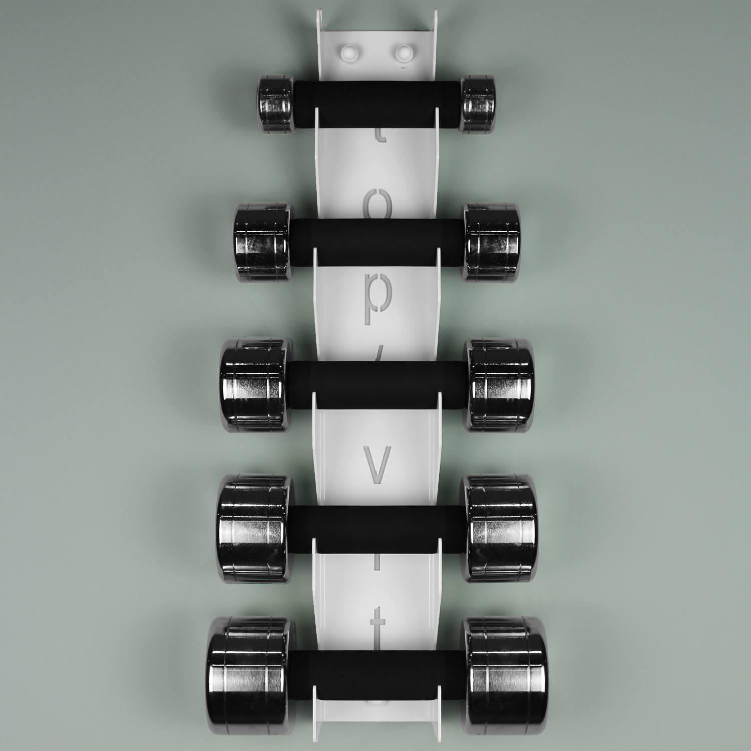 top | vit® dumbbell.wandhalterung Wandhalterung 5.0 | weiß