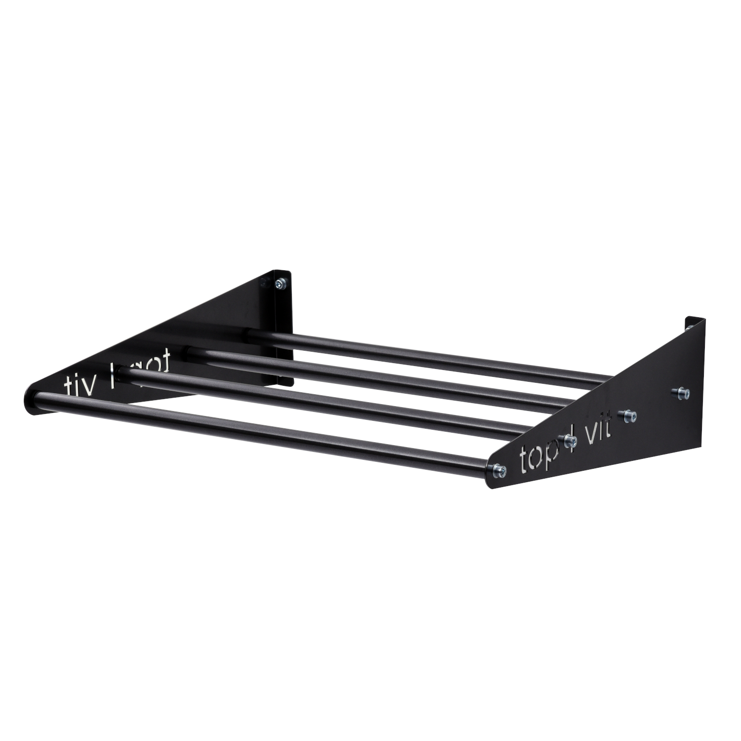 top | vit® Wandhalterung, ca. 65 cm 4 Ablagestangen | anthrazit