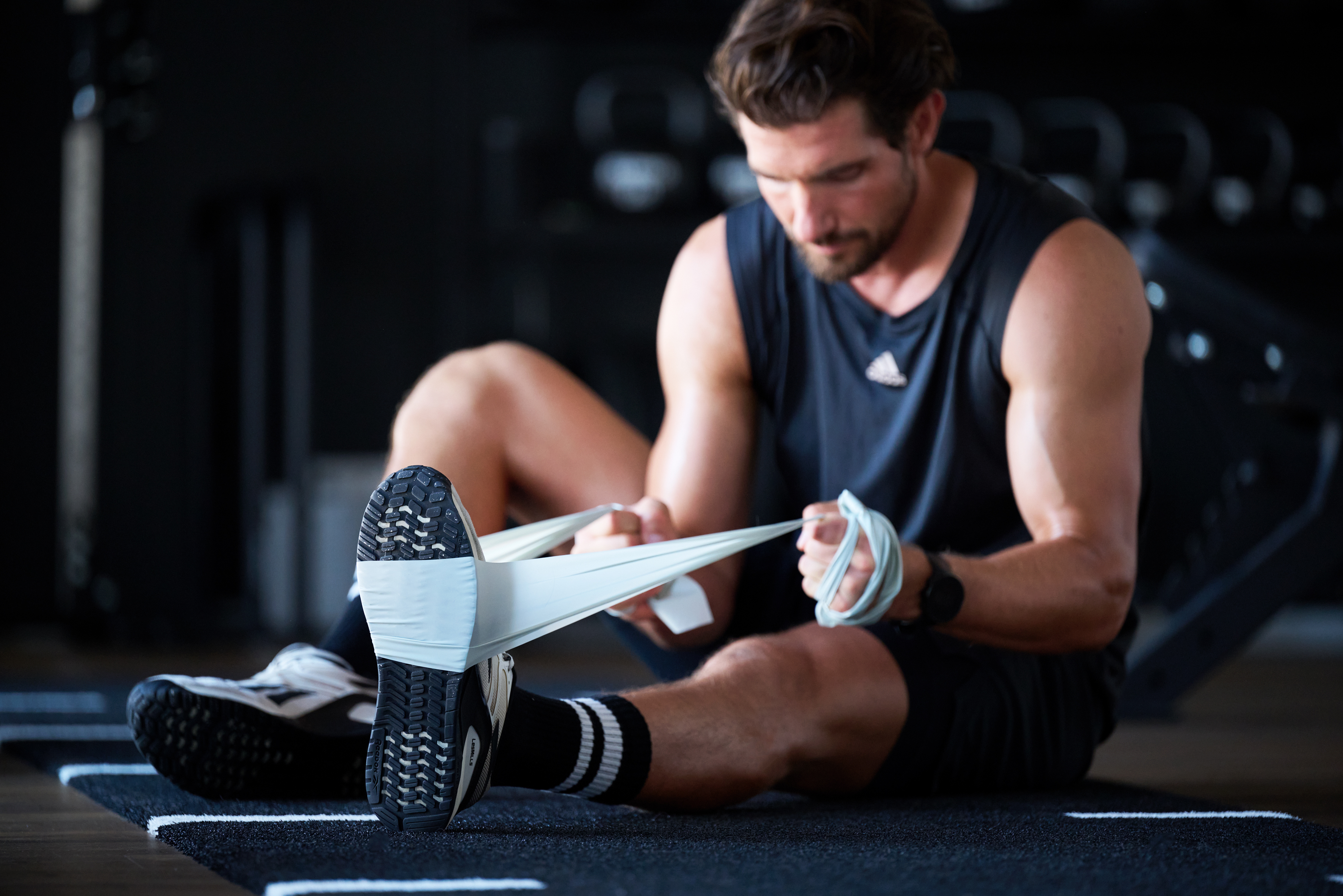 ARTZT thepro Fitnessband, ca. 2 m grau - x-leicht