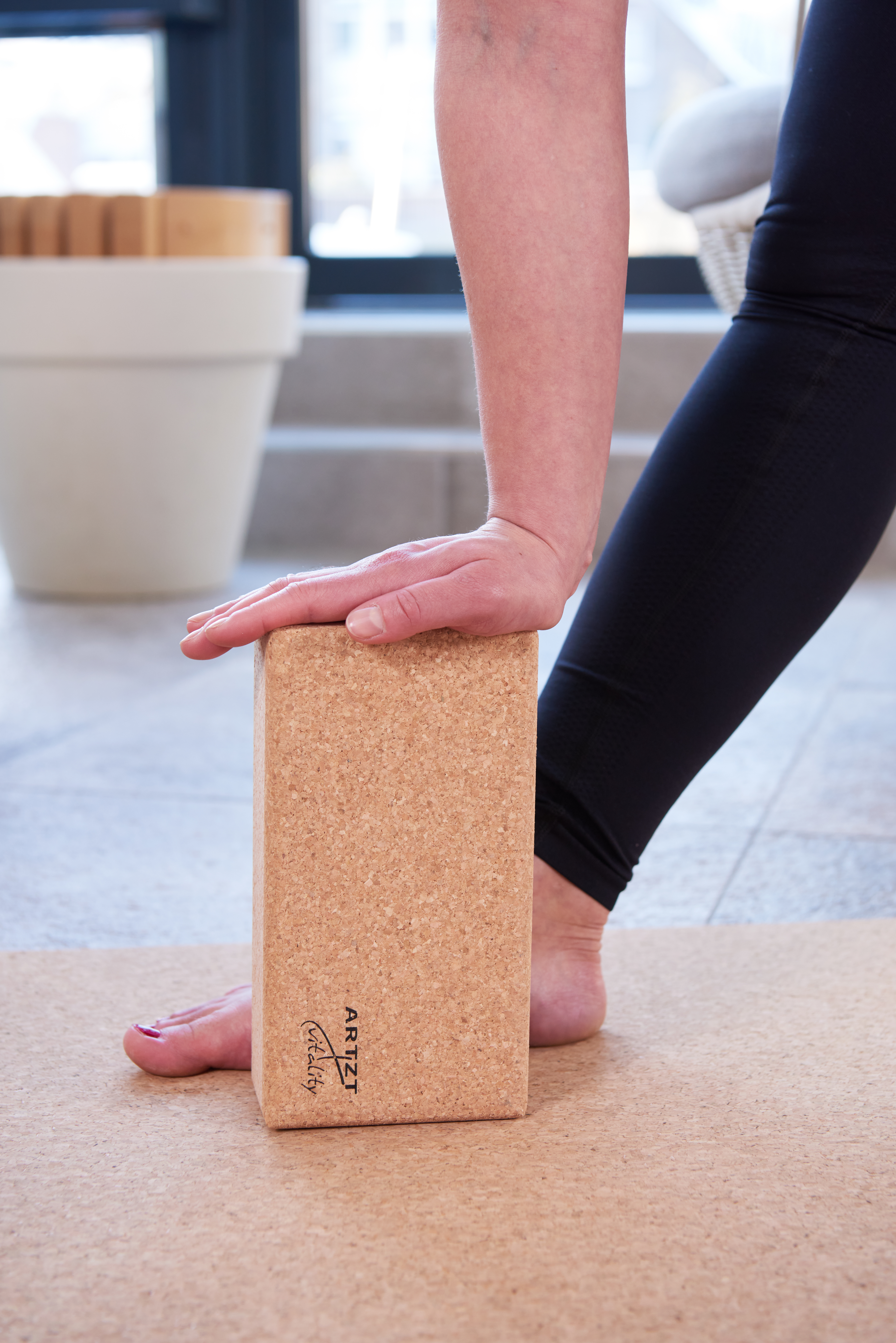 ARTZT vitality YOGA BLOCK KORK 