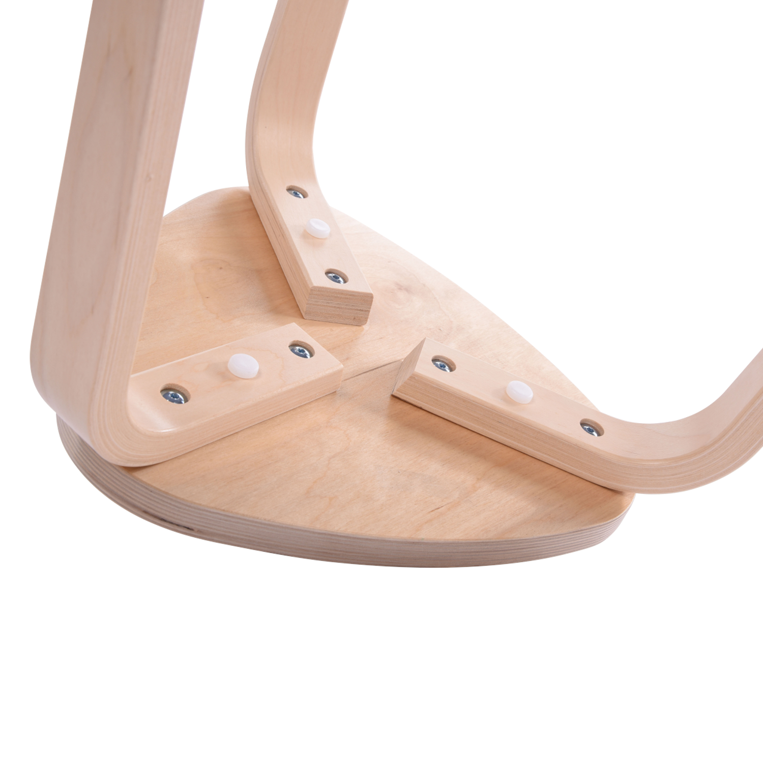 Hocker aus Holz, stapelbar, Sitzhöhe: 45 cm 