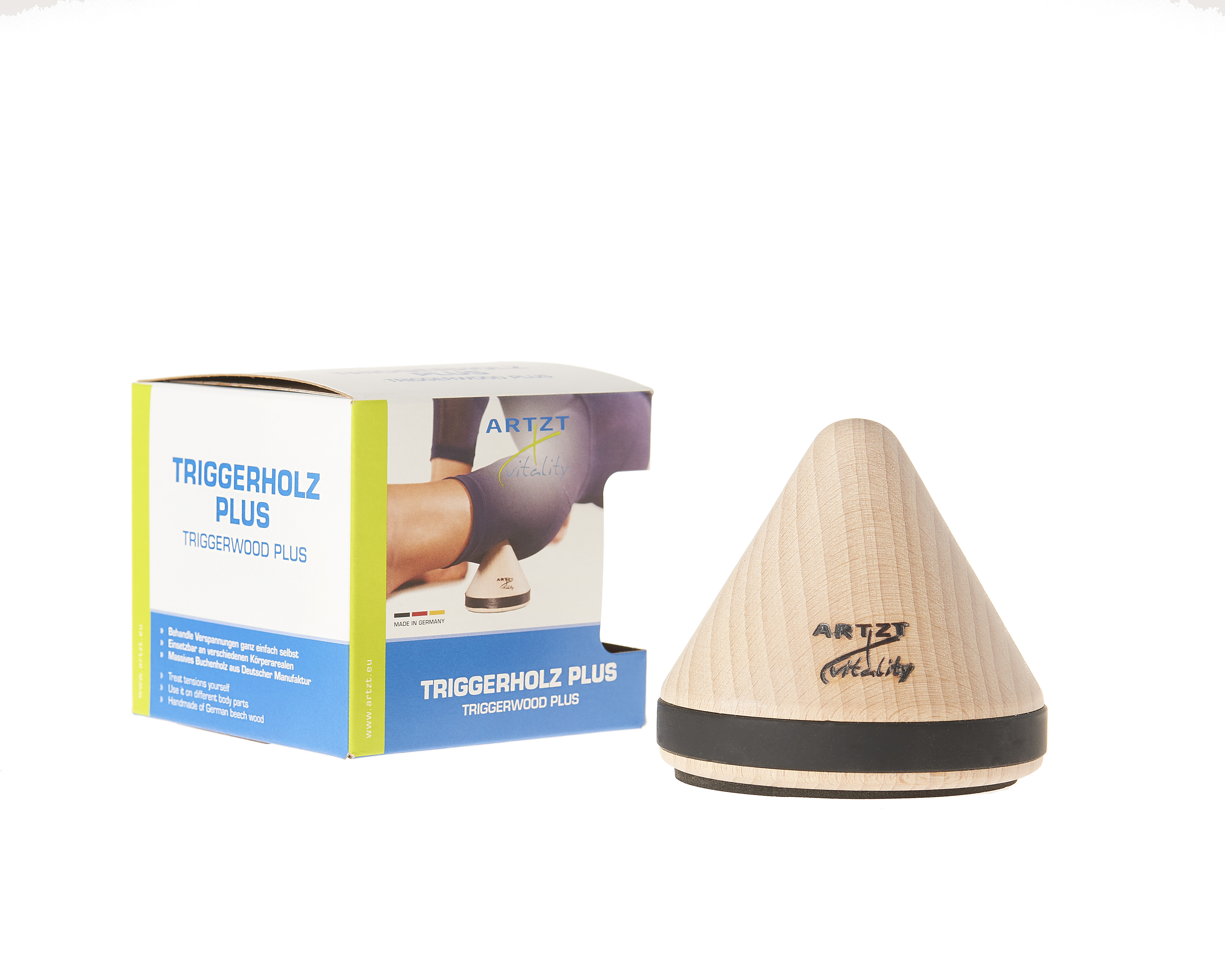 ARTZT vitality TriggerHolz Plus - abgerundet