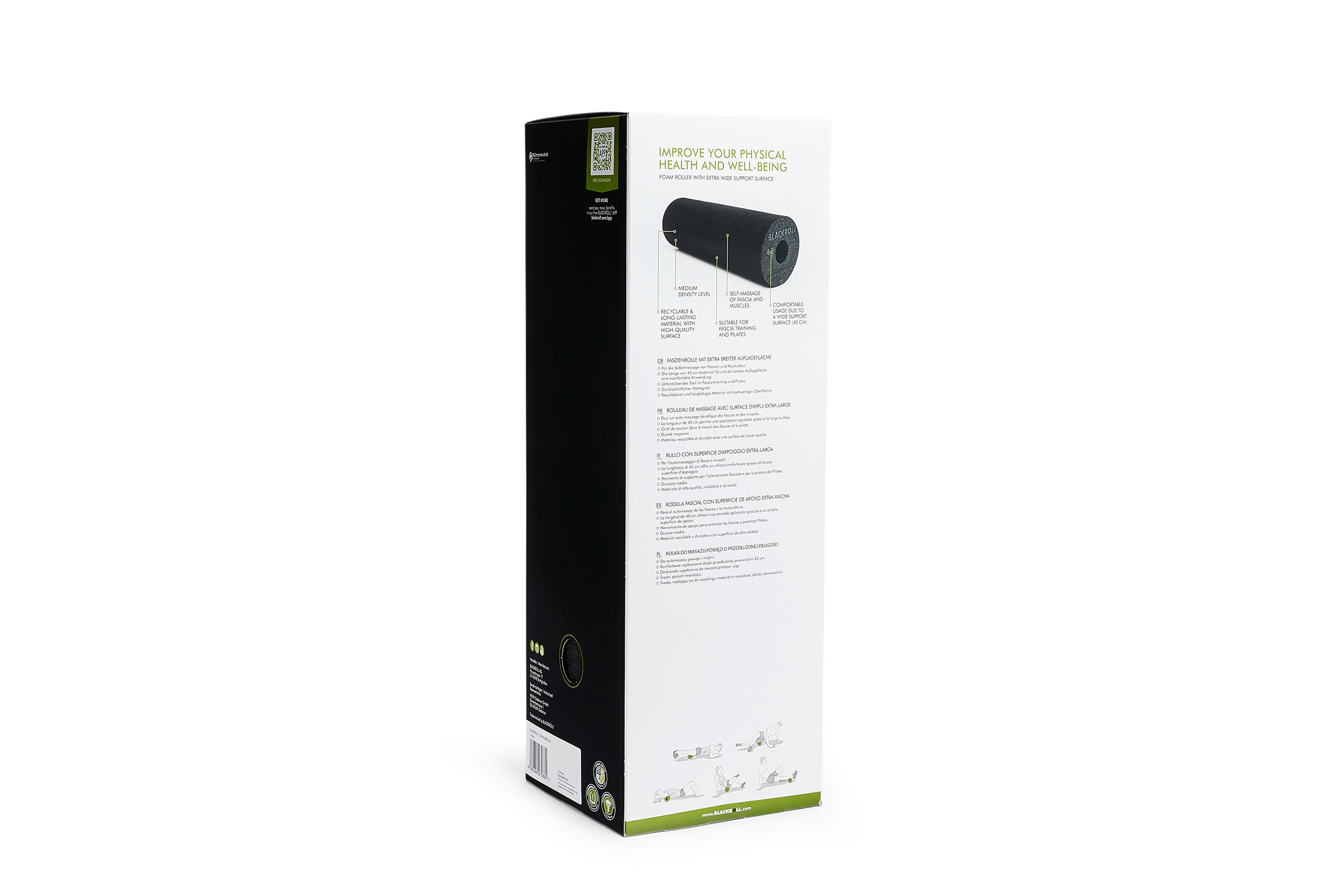 BLACKROLL® Standard 45 , ca. 45 x Ø 15 cm 