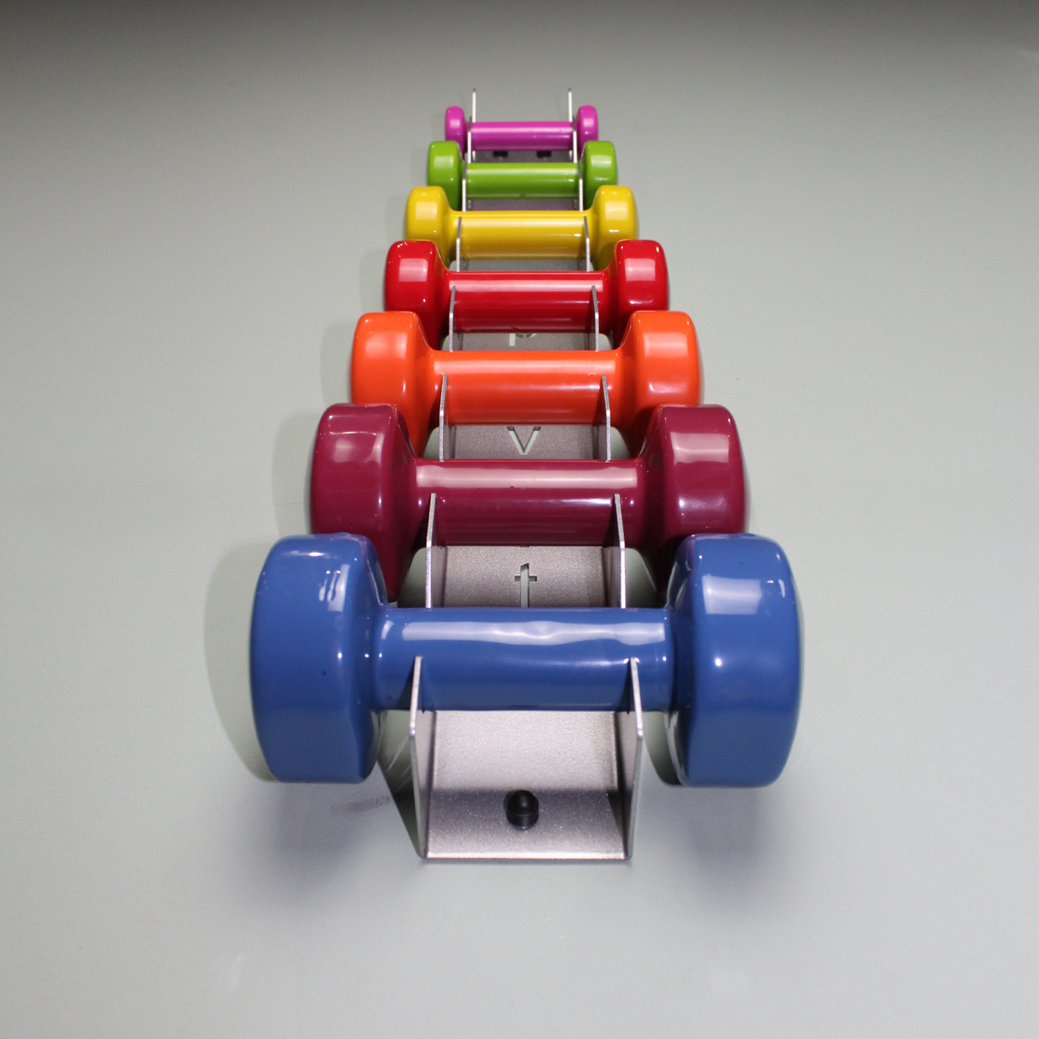 top | vit® dumbbell.wandhalterung Wandhalterung 7.0 | silber