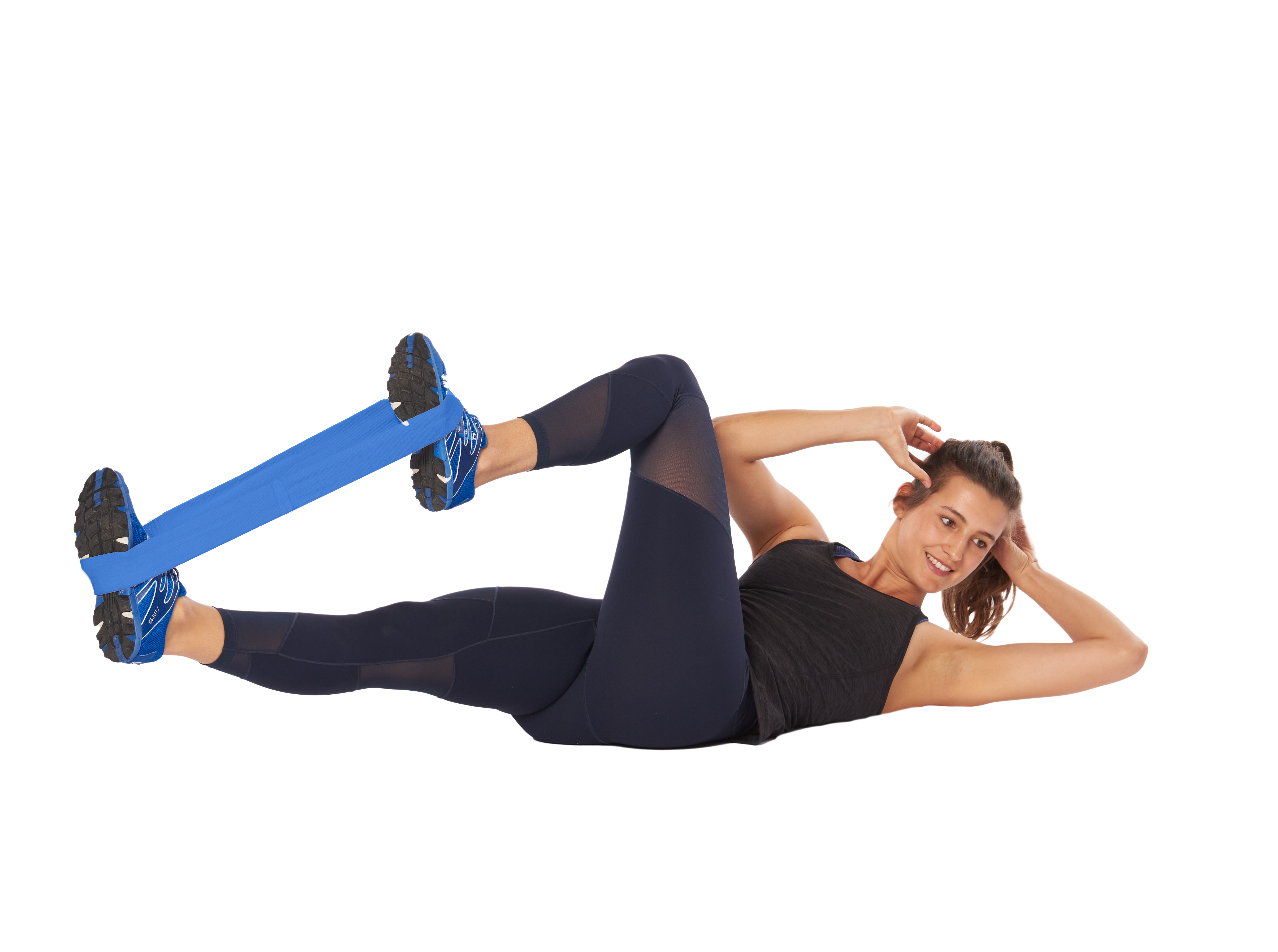ARTZT vitality Loop Band Textil blau - mittel