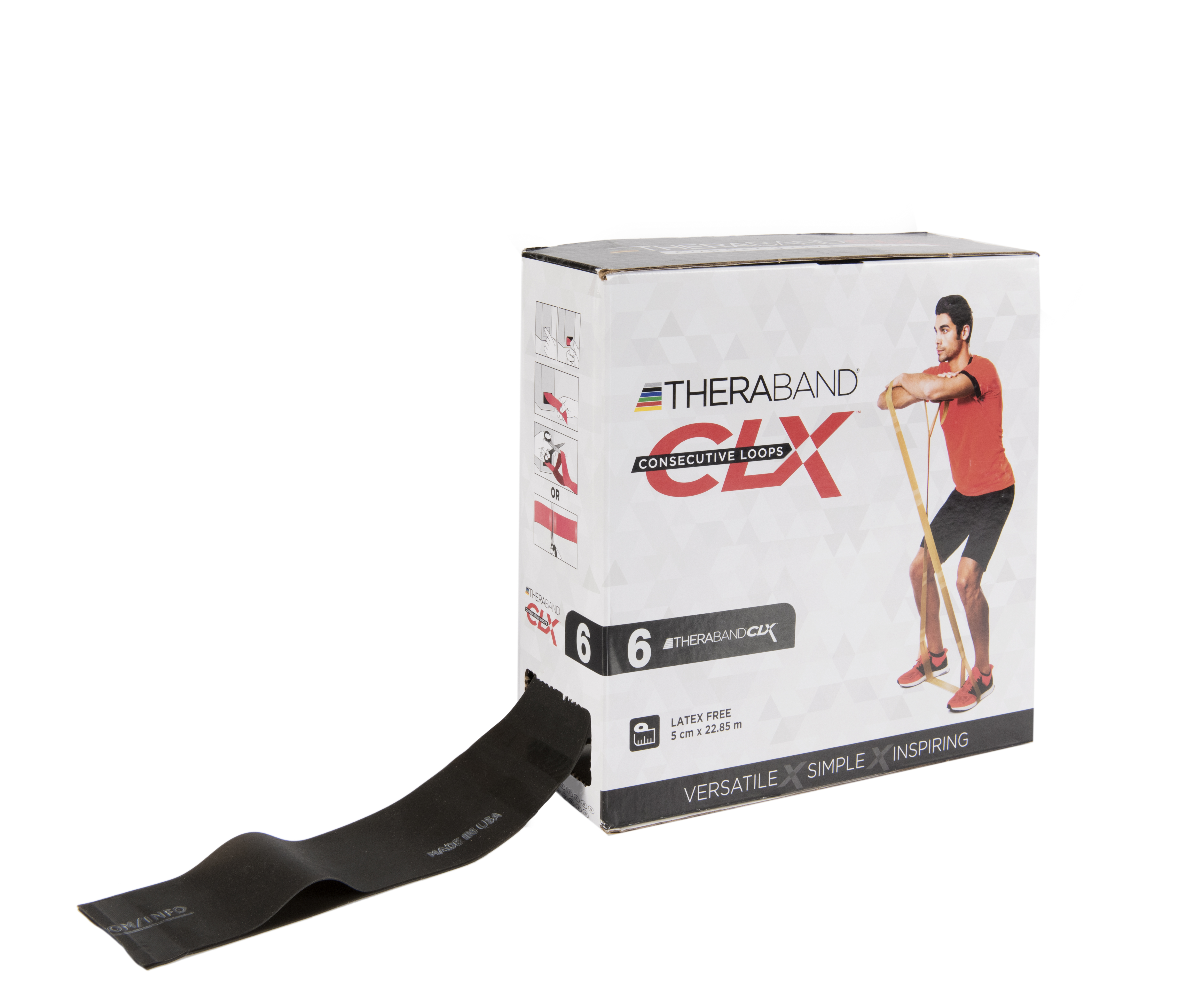 TheraBand® CLX Band,  22,0 m 