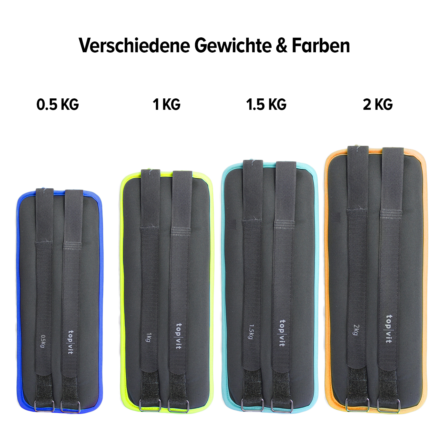 top | vit® gewichts.manschetten soft 2,0 kg