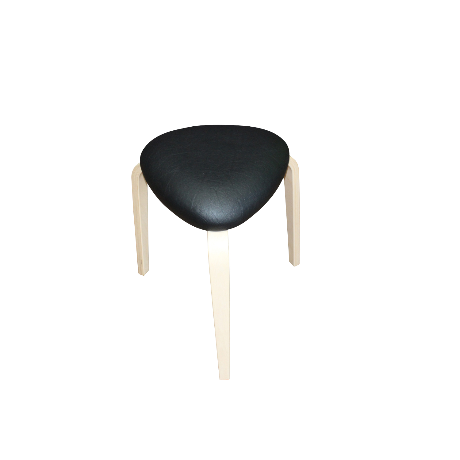 Hocker aus Holz mit Polsterung, Sitzhöhe: 45 cm 