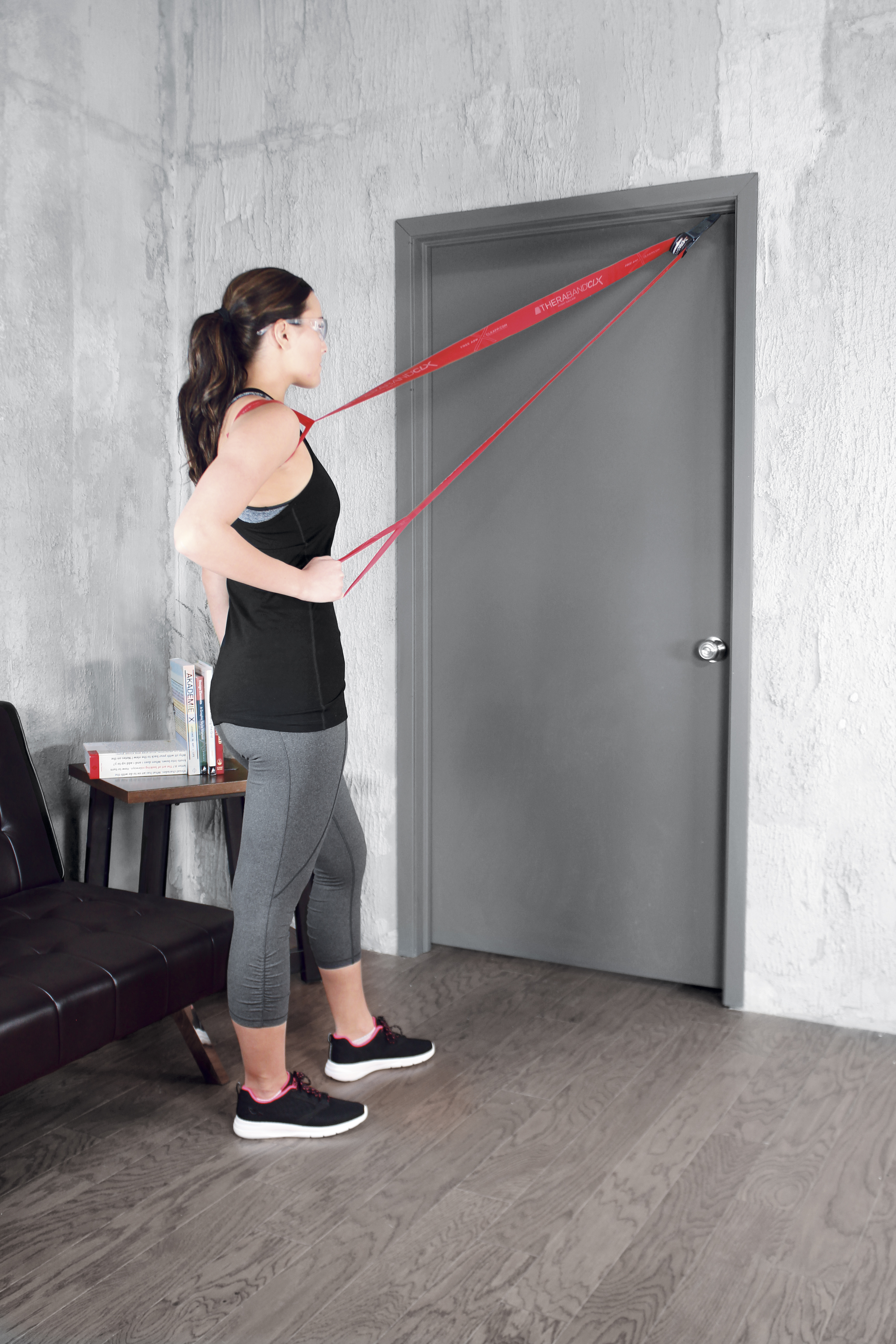 TheraBand® CLX Türanker, schwarz 