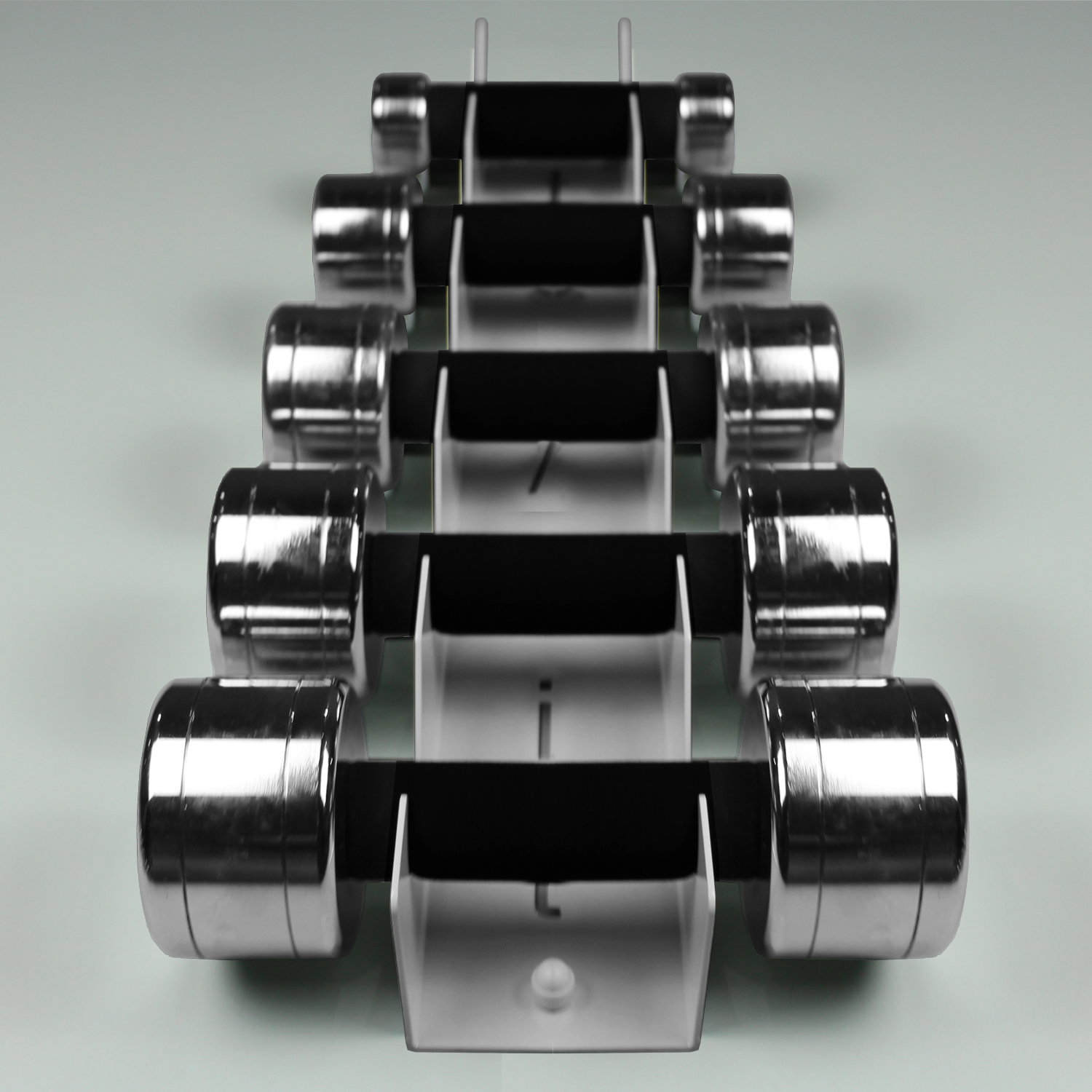 top | vit® dumbbell.wandhalterung Wandhalterung 5.0 | silber
