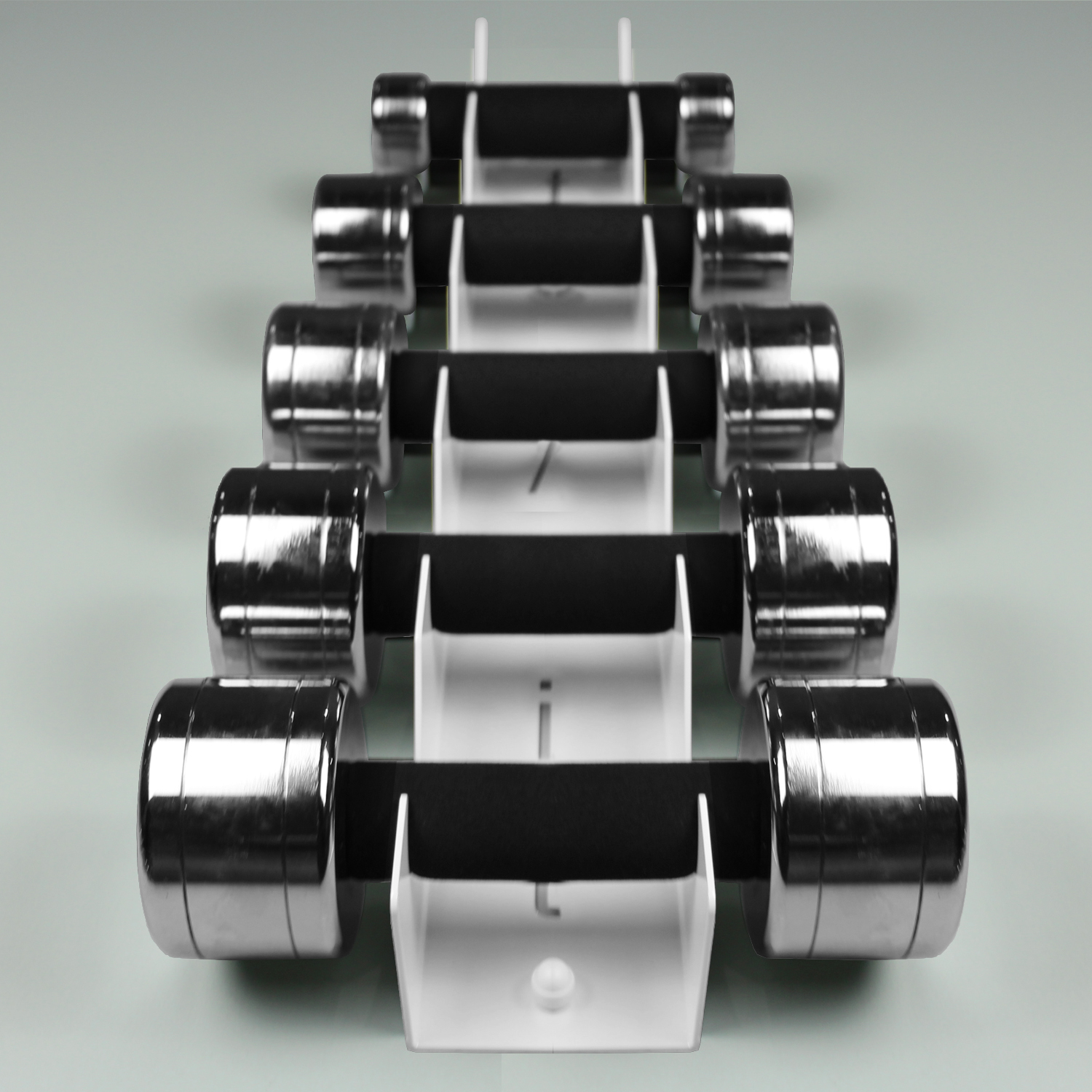 top | vit® dumbbell.wandhalterung Wandhalterung 5.0 | weiß