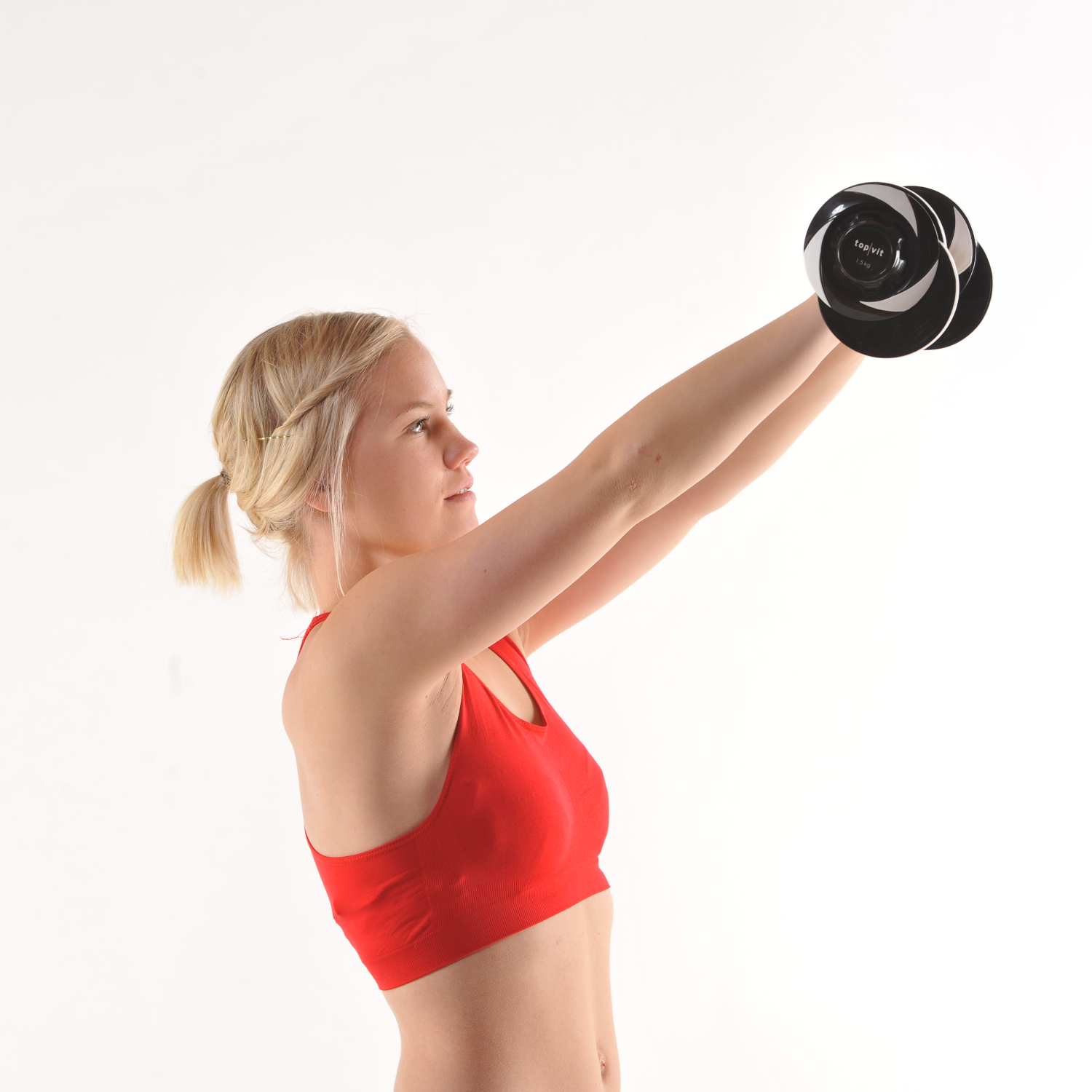 top | vit® Swinging Dumbbell weiß | 1,5 kg