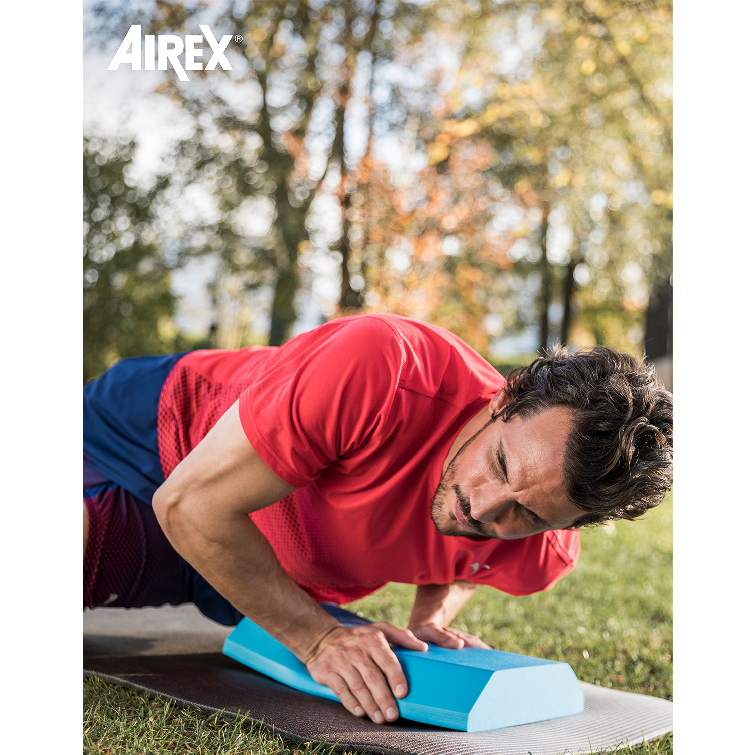 Airex® Balance-beam Mini, ca. 41 x 24 x 6 cm | blau
