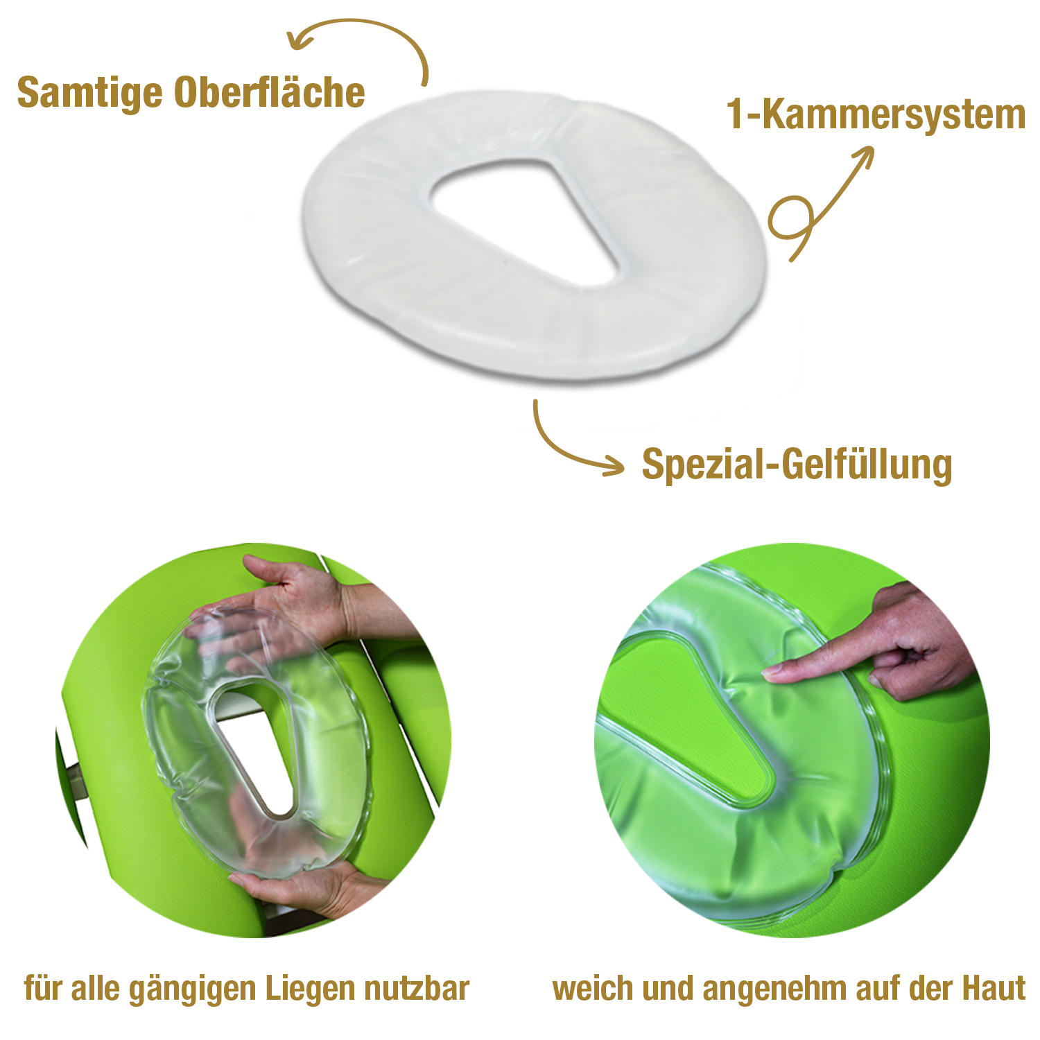 care & harmony® gel.kissen. comfort+ 