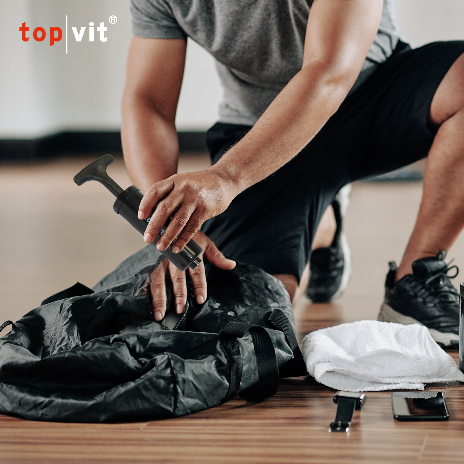 top | vit® ball.pumpe mit Nadelventil 