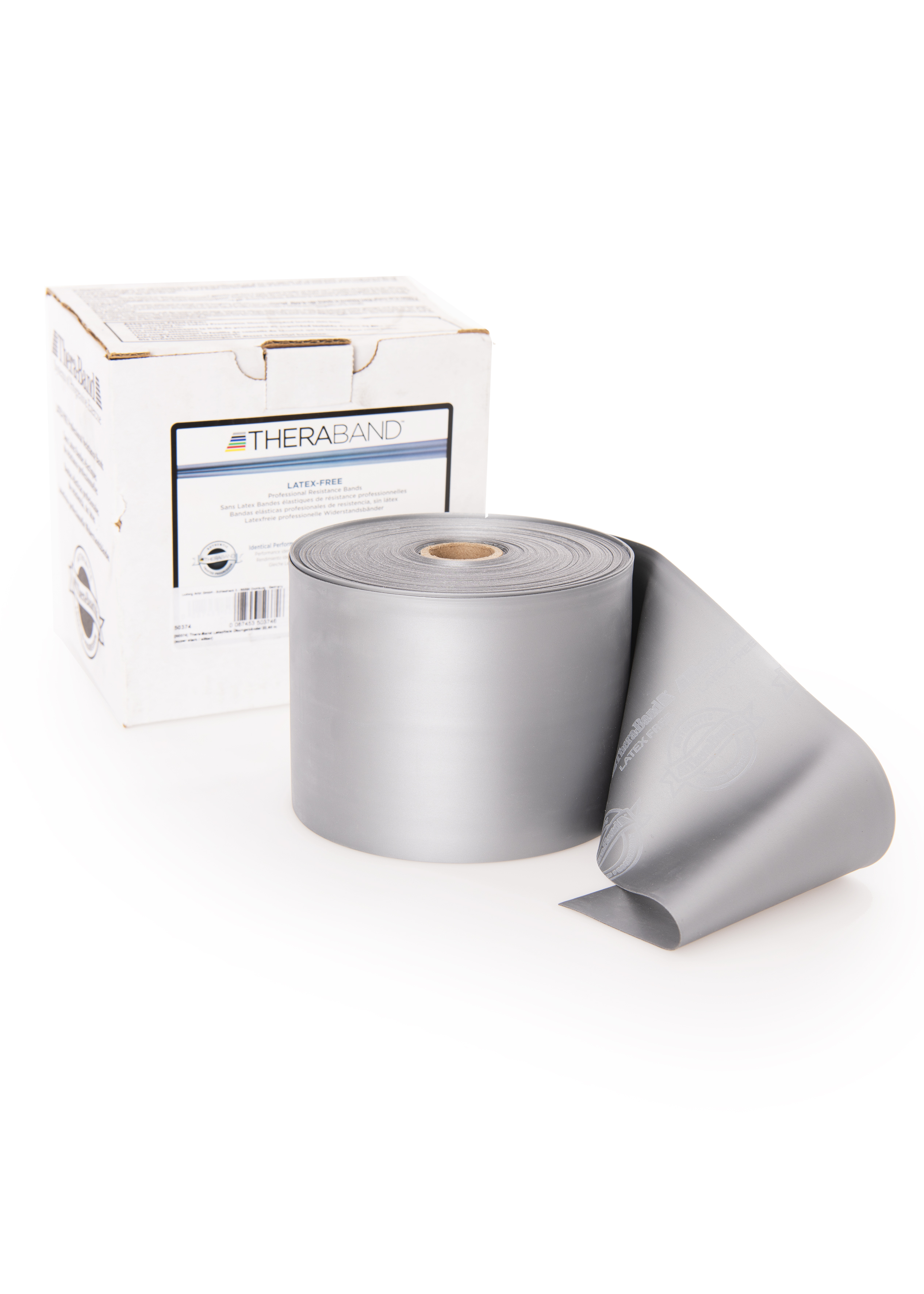 TheraBand® Latexfrei Übungsband, ca. 22,85 m x 10,5 cm 